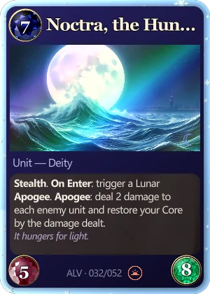 Noctra, the Hungry Moon
